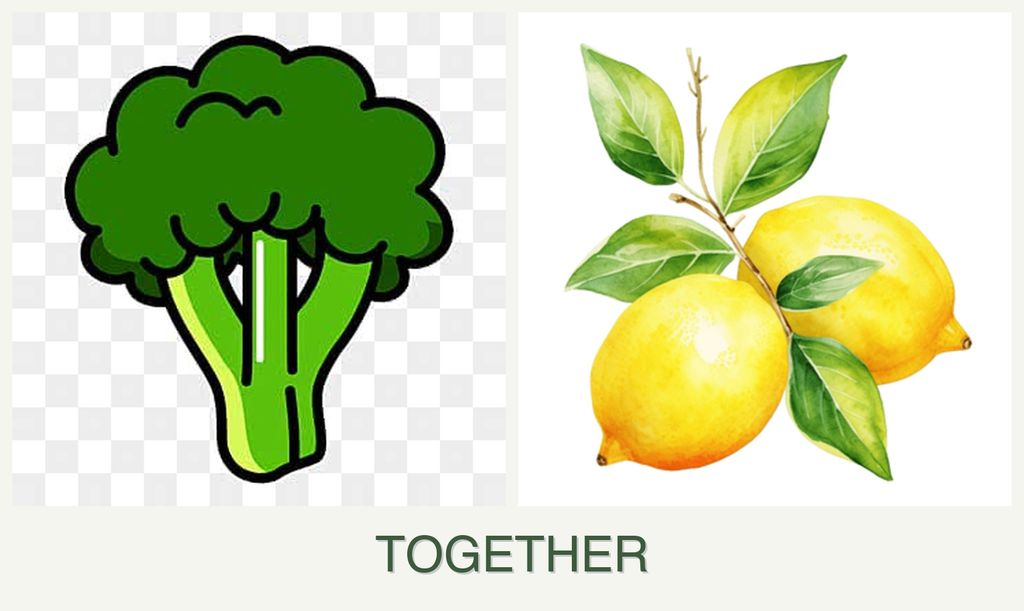 Can you plant broccoli and lemons together?