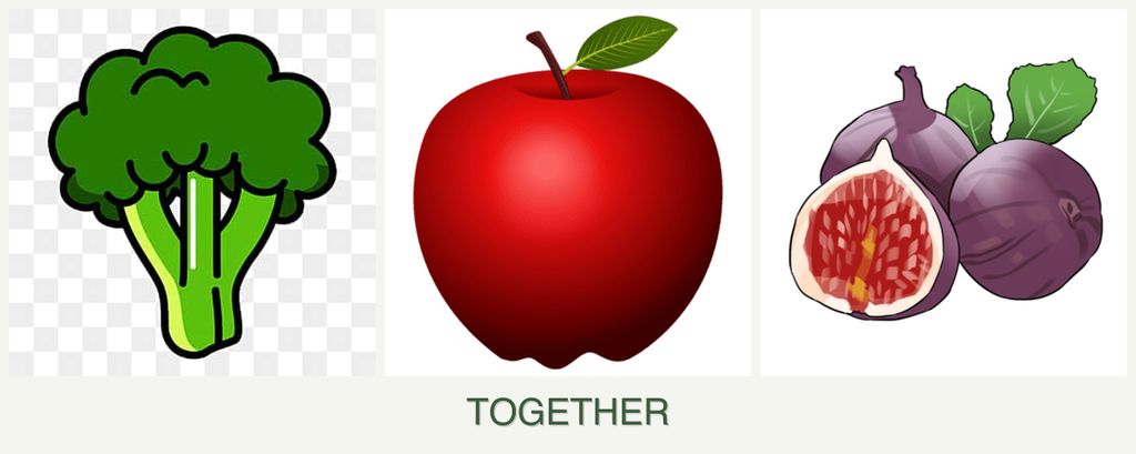 Can you plant broccoli, apples and figs together?