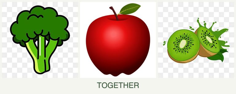 Can you plant broccoli, apples and kiwi together?
