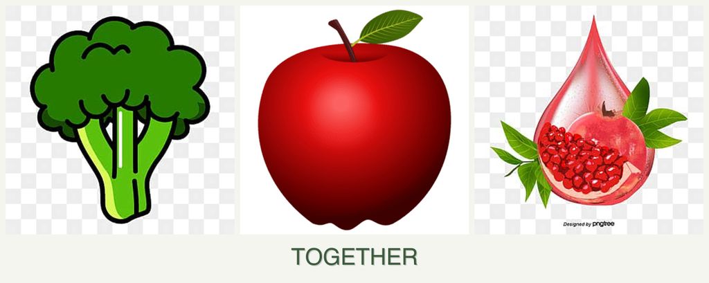 Can you plant broccoli, apples and pomegranates together?
