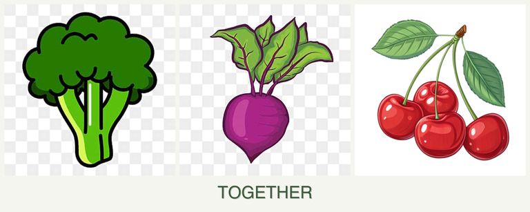 Can you plant broccoli, beets and cherries together?