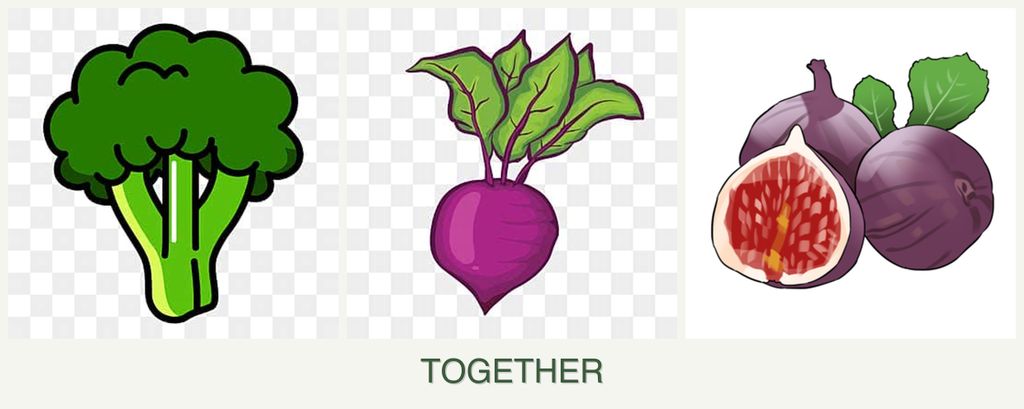 Can you plant broccoli, beets and figs together?