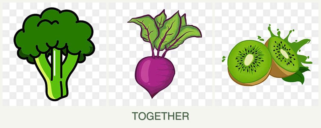 Can you plant broccoli, beets and kiwi together?