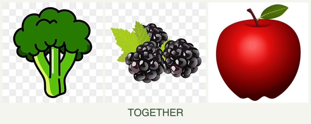 Can you plant broccoli, blackberries and apples together?