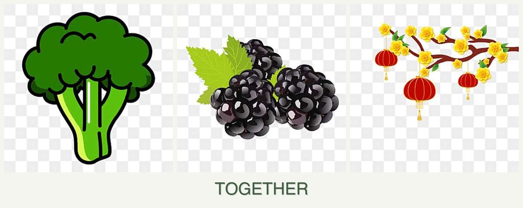 Can you plant broccoli, blackberries and apricots together?