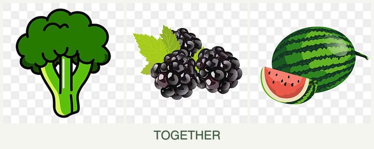 Can you plant broccoli, blackberries and melons together?