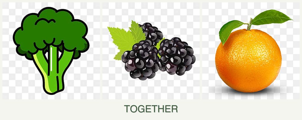 Can you plant broccoli, blackberries and oranges together?