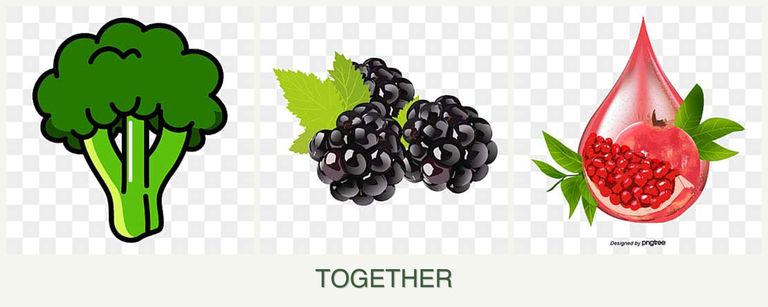 Can you plant broccoli, blackberries and pomegranates together?