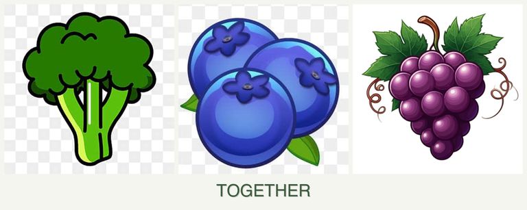 Can you plant broccoli, blueberries and grapes together?