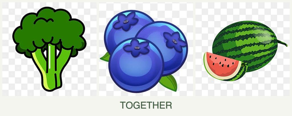Can you plant broccoli, blueberries and melons together?