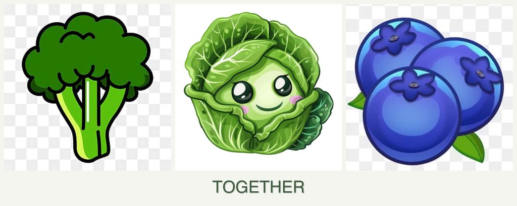 Can you plant broccoli, cabbage and blueberries together?