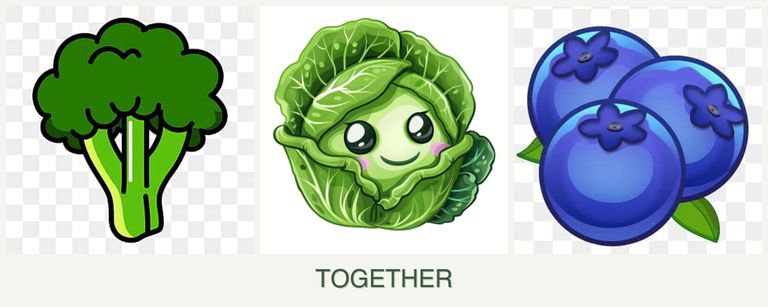 Can you plant broccoli, cabbage and blueberries together?