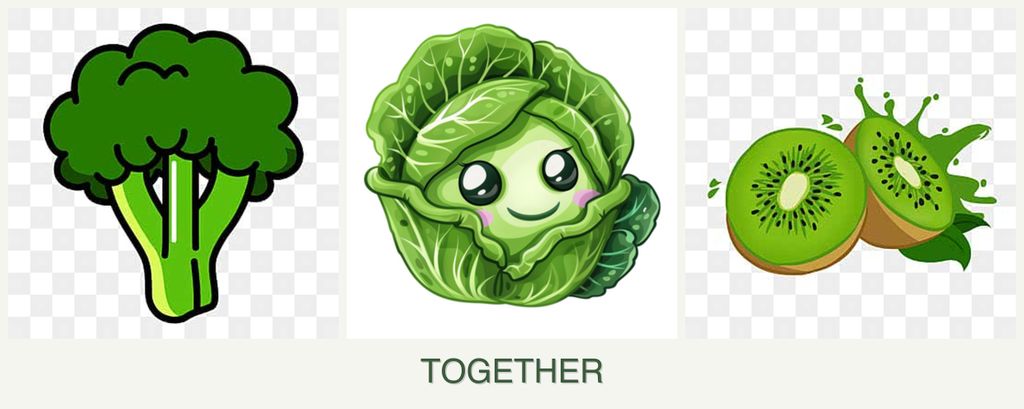 Can you plant broccoli, cabbage and kiwi together?