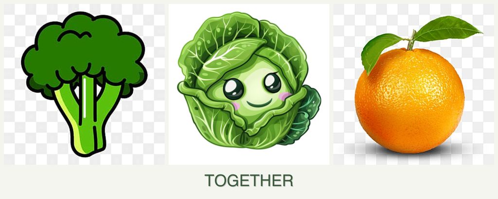 Can you plant broccoli, cabbage and oranges together?