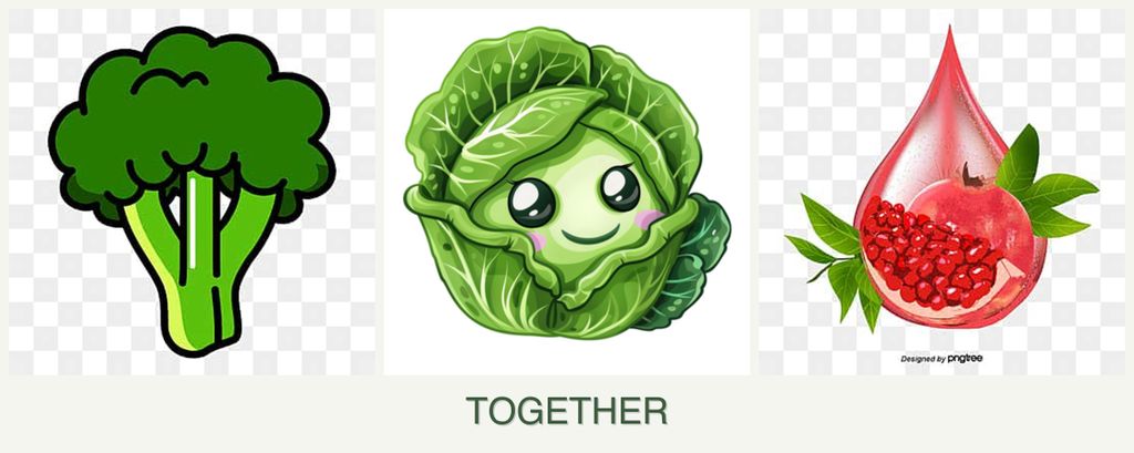 Can you plant broccoli, cabbage and pomegranates together?