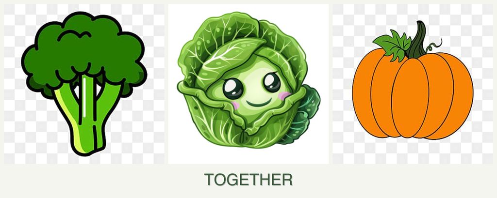 Can you plant broccoli, cabbage and pumpkin together?