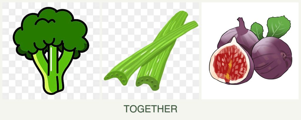 Can you plant broccoli, celery and figs together?