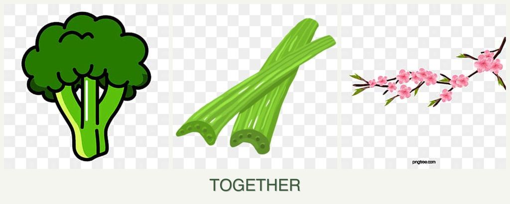 Can you plant broccoli, celery and peaches together?