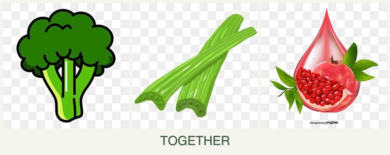 Can you plant broccoli, celery and pomegranates together?