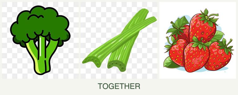 Can you plant broccoli, celery and strawberries together?