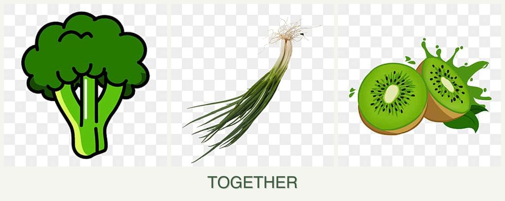 Can you plant broccoli, chives and kiwi together?