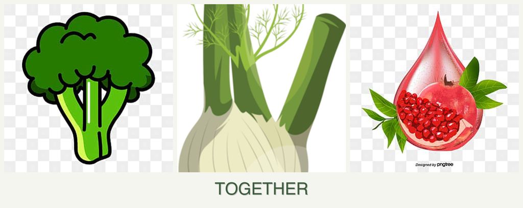 Can you plant broccoli, fennel and pomegranates together?