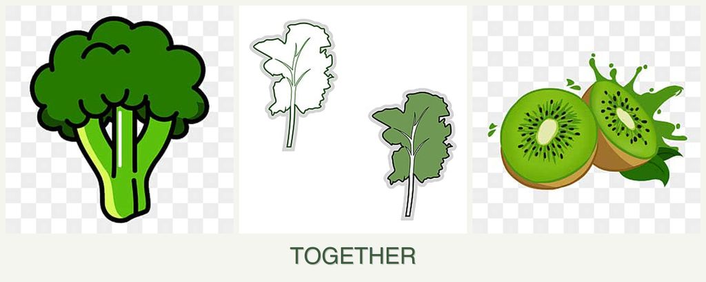 Can you plant broccoli, kale and kiwi together?