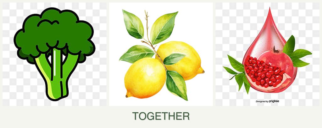 Can you plant broccoli, lemons and pomegranates together?