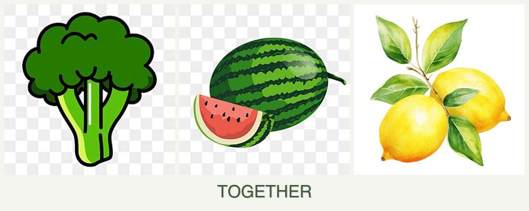 Can you plant broccoli, melons and lemons together?