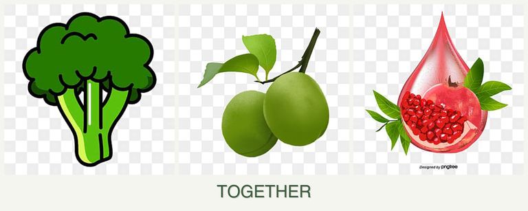 Can you plant broccoli, plums and pomegranates together?