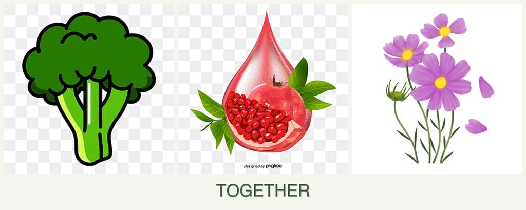 Can you plant broccoli, pomegranates and cosmos together?