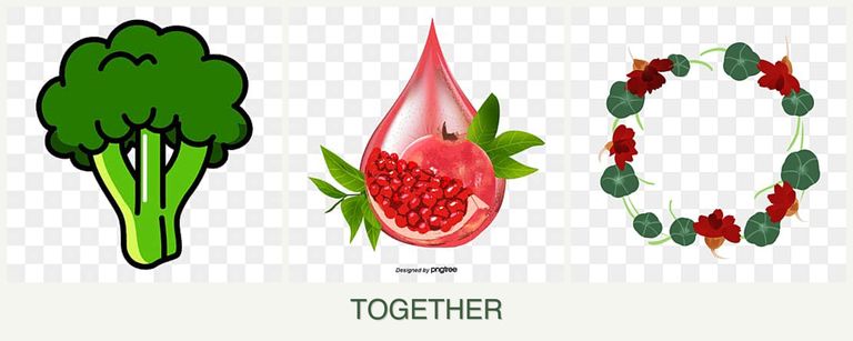 Can you plant broccoli, pomegranates and nasturtiums together?