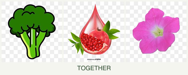 Can you plant broccoli, pomegranates and petunias together?