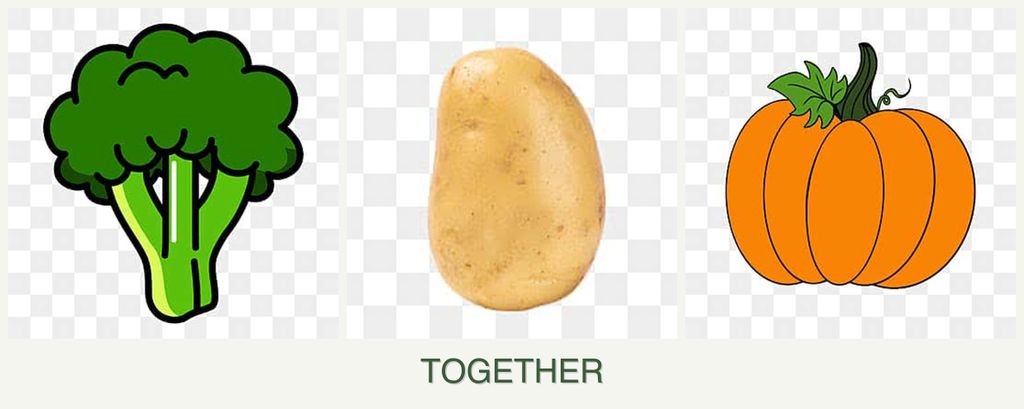 Can you plant broccoli, potatoes and pumpkin together?