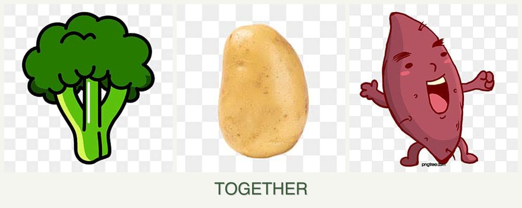 Can you plant broccoli, potatoes and sweet potatoes together?