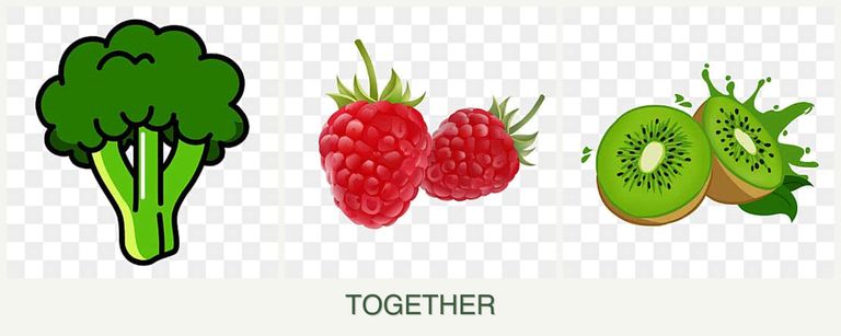 Can you plant broccoli, raspberries and kiwi together?
