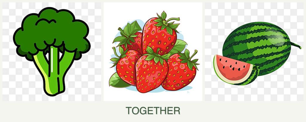 Can you plant broccoli, strawberries and melons together?