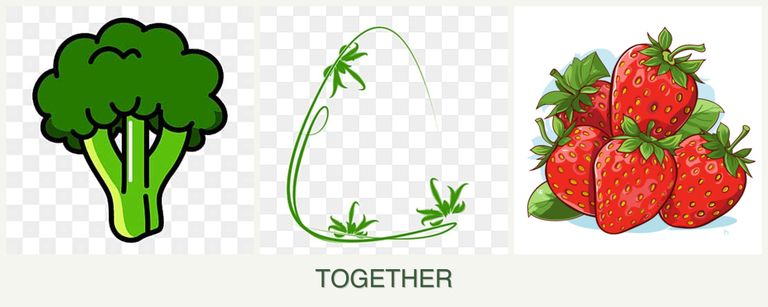 Can you plant broccoli, tarragon and strawberries together?