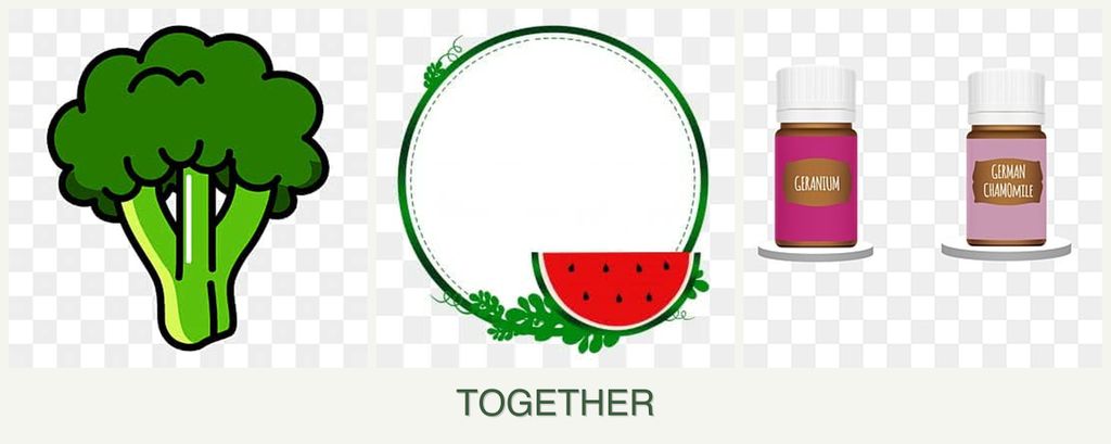 Can you plant broccoli, watermelons and geraniums together?