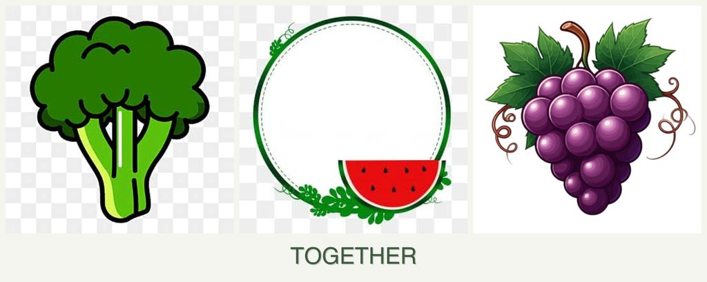 Can you plant broccoli, watermelons and grapes together?