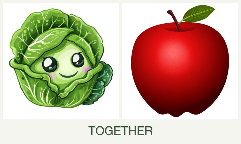 Can you plant cabbage and apples together?