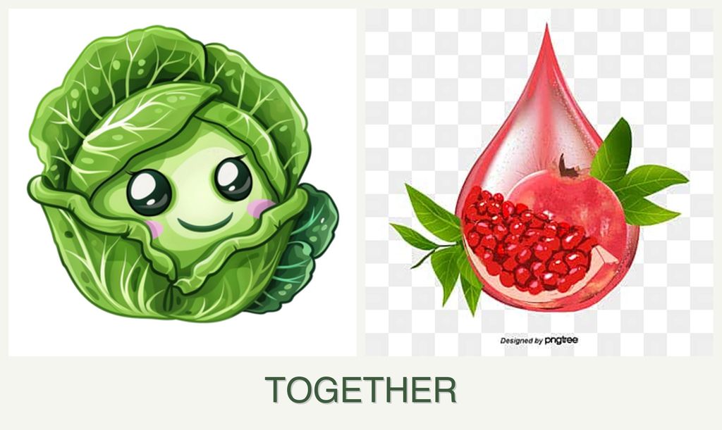 Can you plant cabbage and pomegranates together?