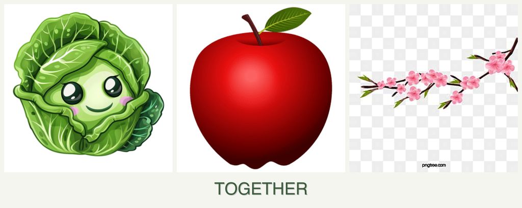 Can you plant cabbage, apples and peaches together?