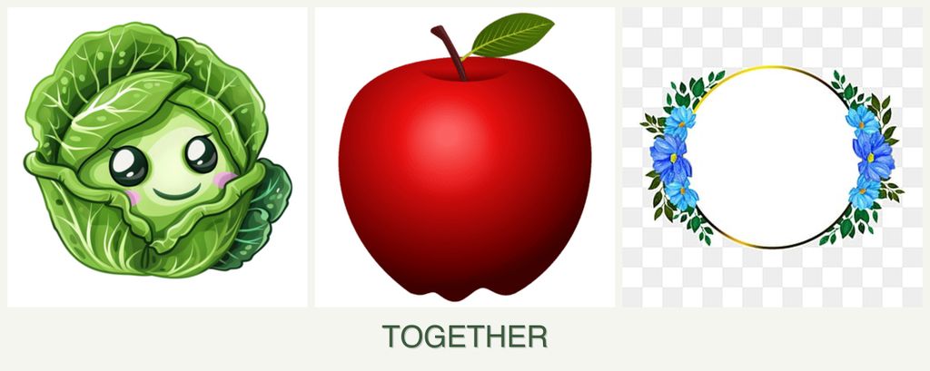 Can you plant cabbage, apples and zinnias together?