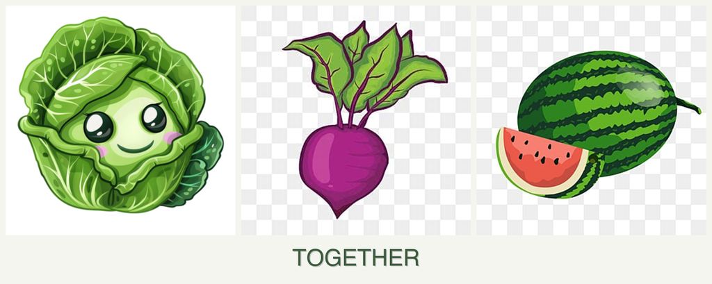 Can you plant cabbage, beets and melons together?