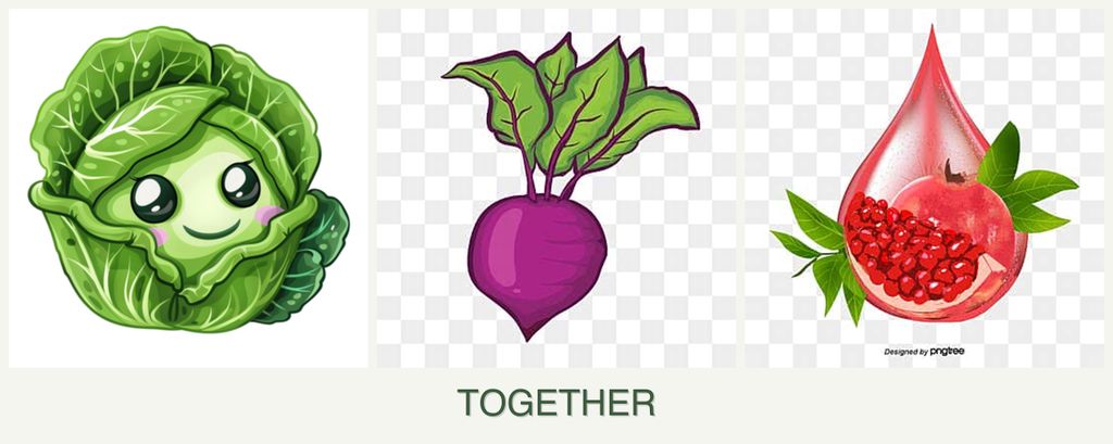 Can you plant cabbage, beets and pomegranates together?