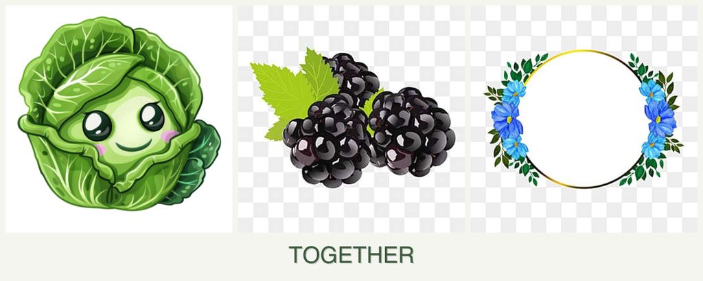 Can you plant cabbage, blackberries and zinnias together?