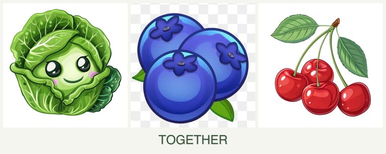 Can you plant cabbage, blueberries and cherries together?