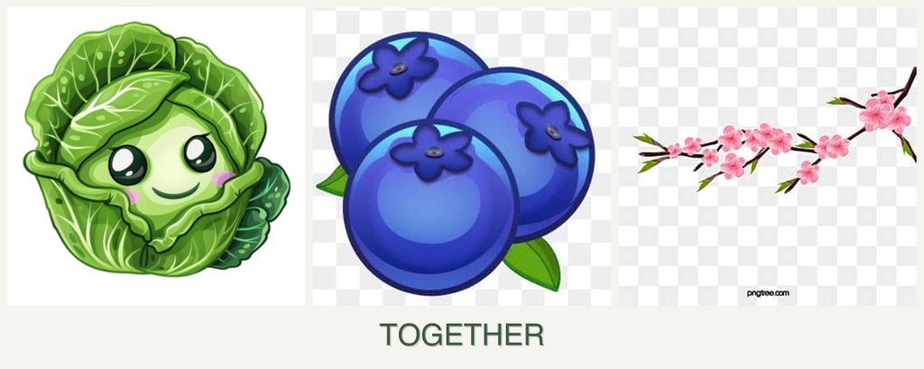 Can you plant cabbage, blueberries and peaches together?