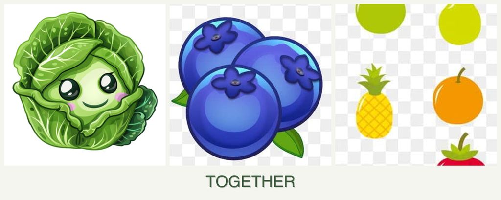 Can you plant cabbage, blueberries and pears together?